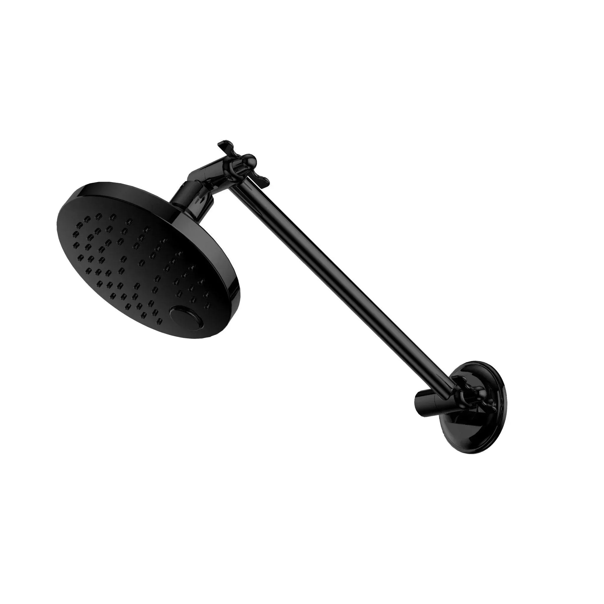 NERO X PLUS ALL DIRECTION SHOWER HEAD MATTE BLACK - Ideal Bathroom CentreNR201605MB