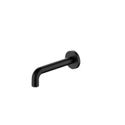 NERO X PLUS WALL BASIN SET SPOUT ONLY 180MM MATTE BLACK - Ideal Bathroom CentreNR201607bsMB