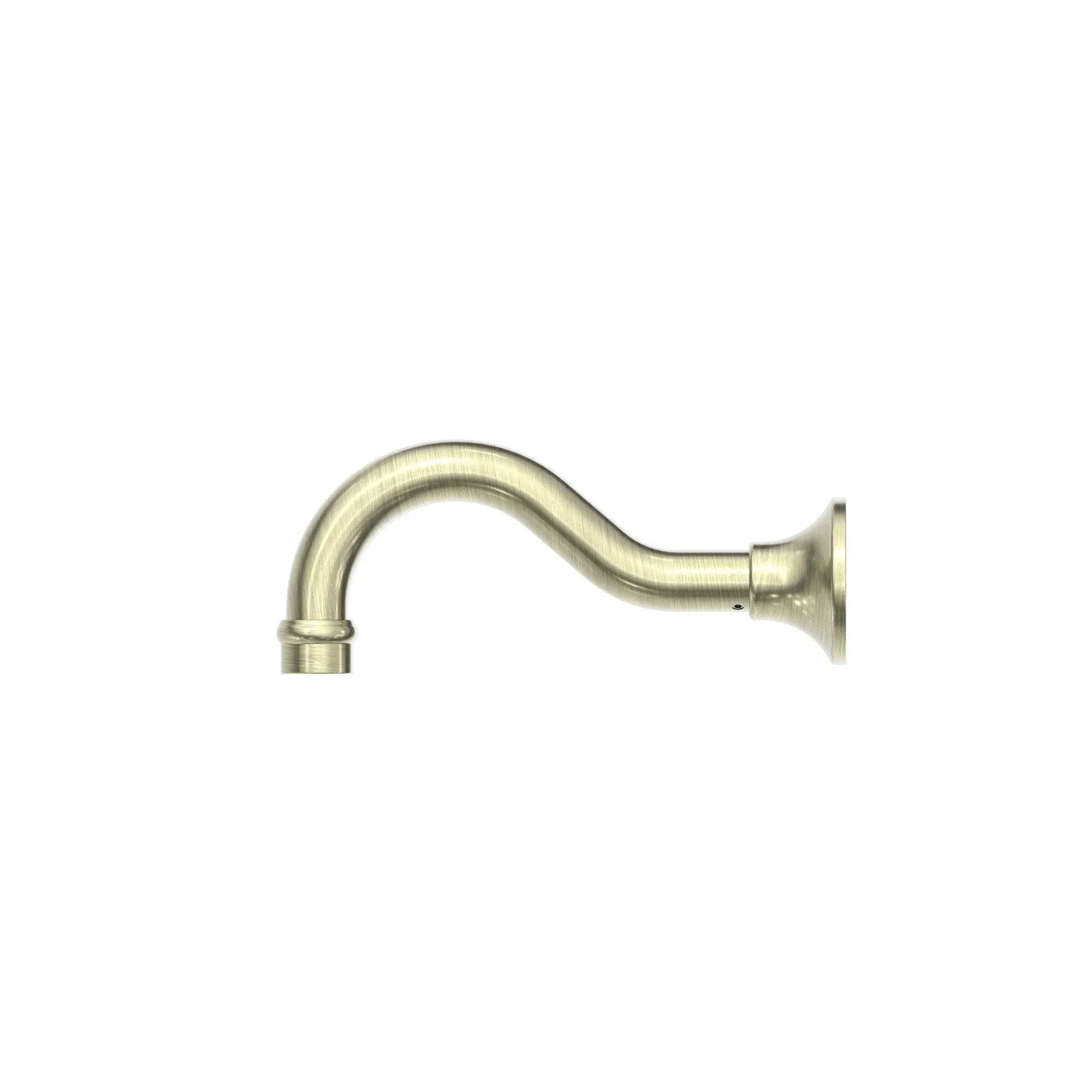 NERO YORK BASIN/BATH SPOUT ONLY AGED BRASS - Ideal Bathroom CentreNR692103AB