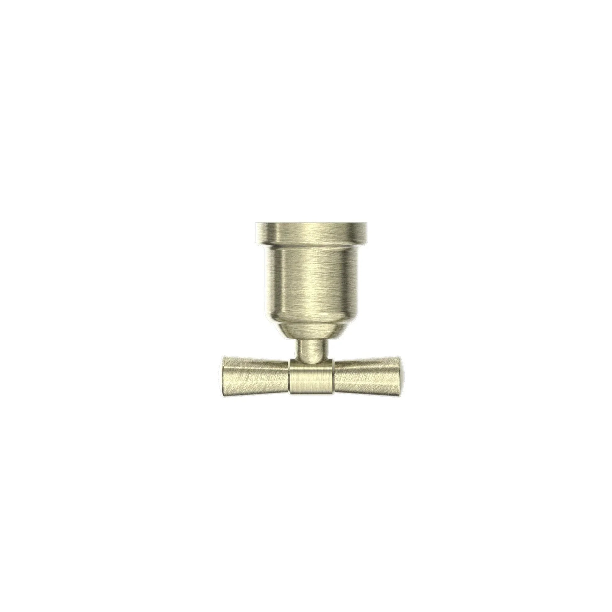 NERO YORK ROBE HOOK AGED BRASS - Ideal Bathroom CentreNR6982AB