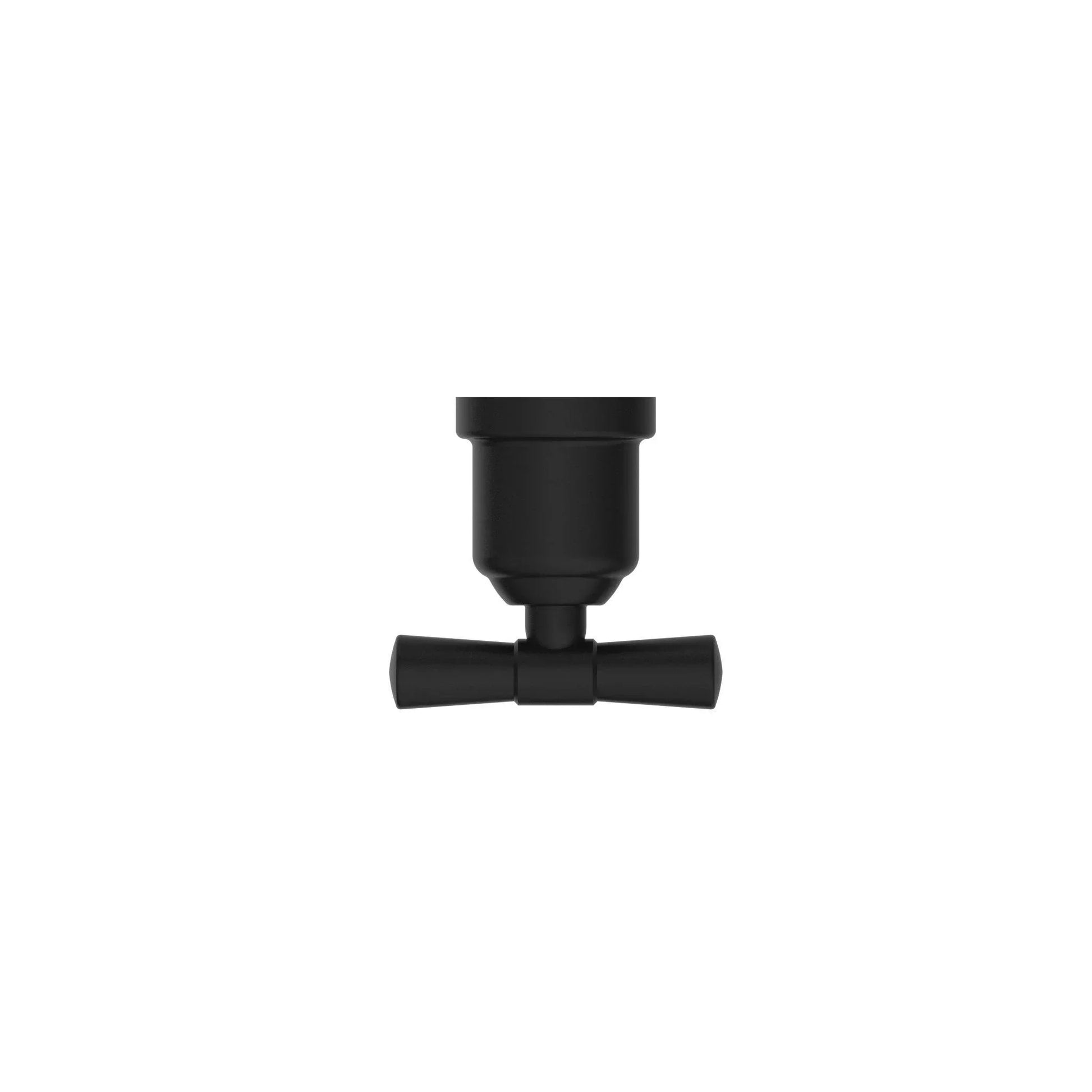 NERO YORK ROBE HOOK MATTE BLACK - Ideal Bathroom CentreNR6982MB