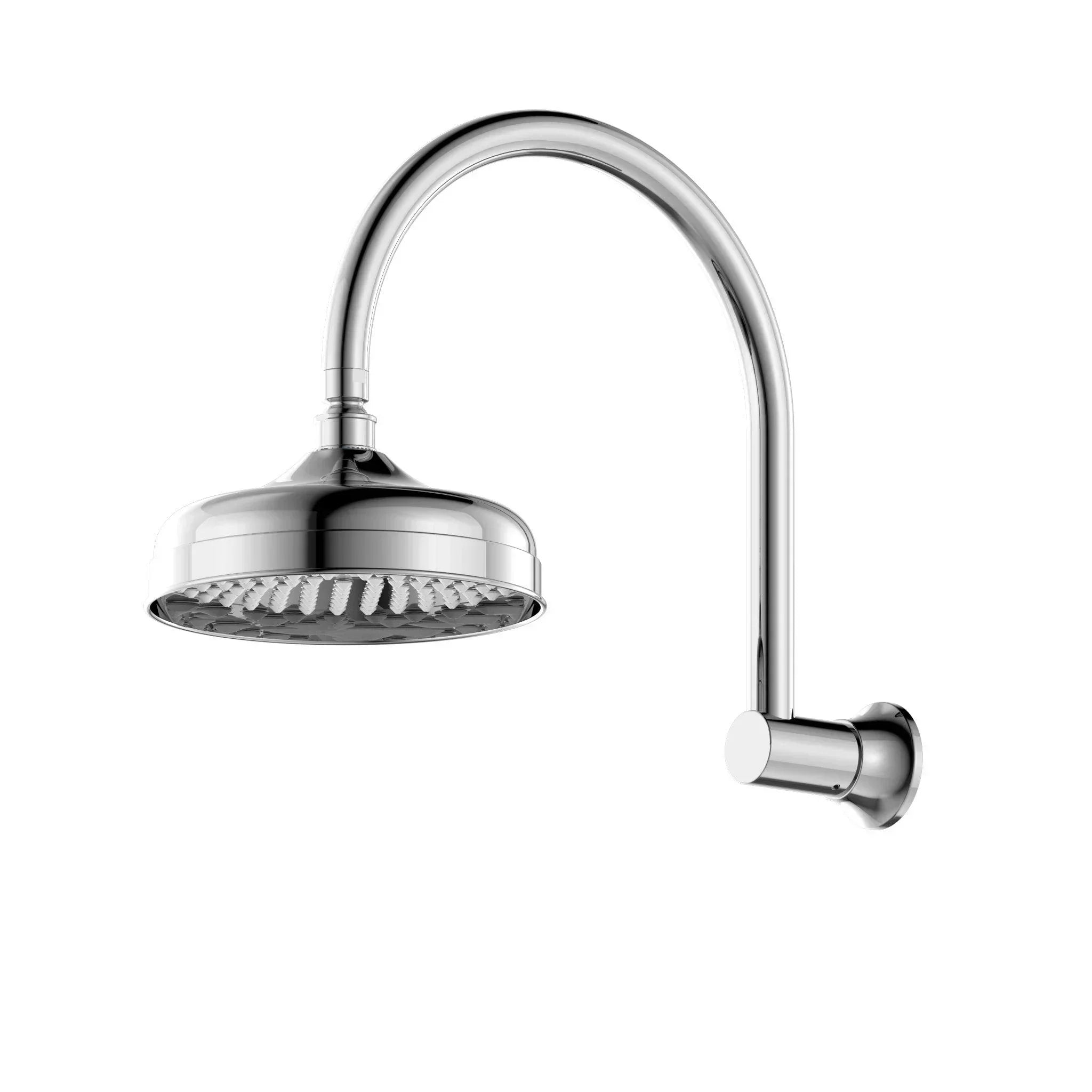 NERO YORK SHOWER ARM CHROME - Ideal Bathroom CentreNR508CH
