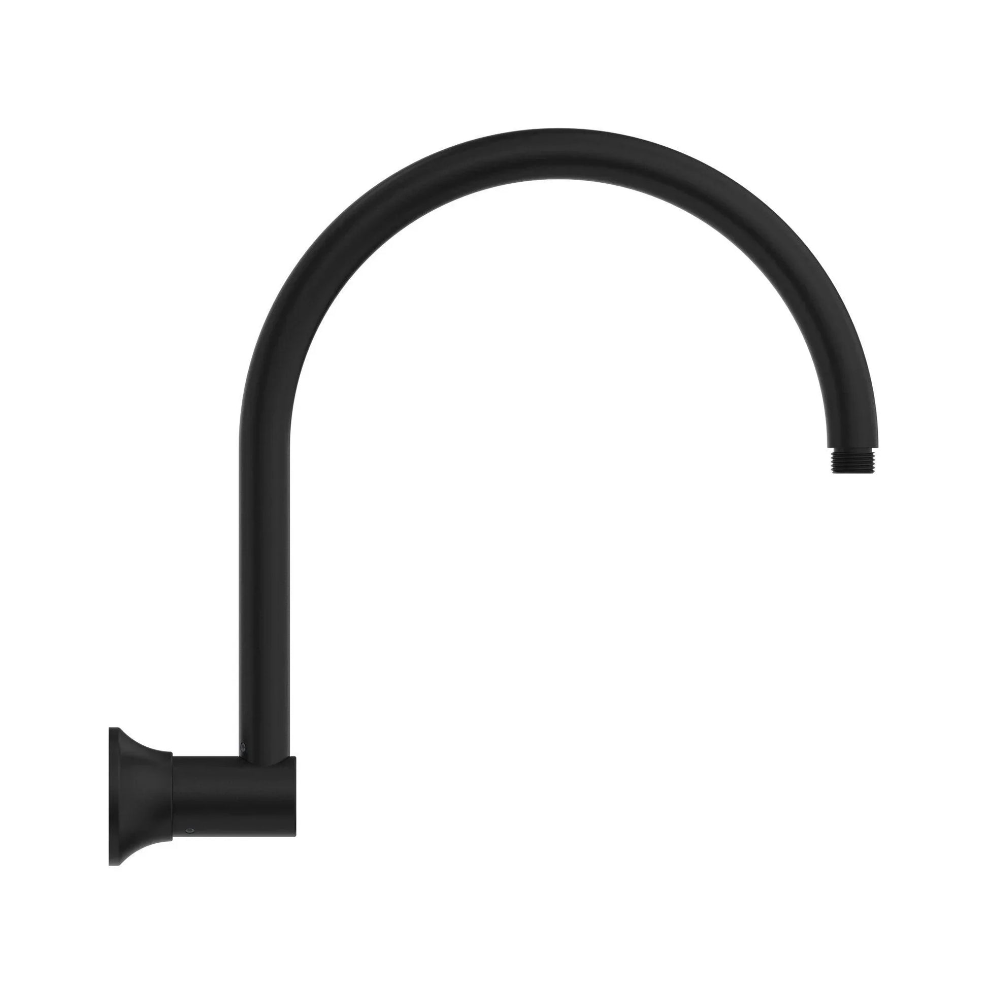 NERO YORK SHOWER ARM MATTE BLACK - Ideal Bathroom CentreNR508MB