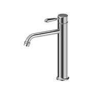 NERO YORK STRAIGHT TALL BASIN MIXER WITH METAL LEVER CHROME - Ideal Bathroom CentreNR692101a02CH