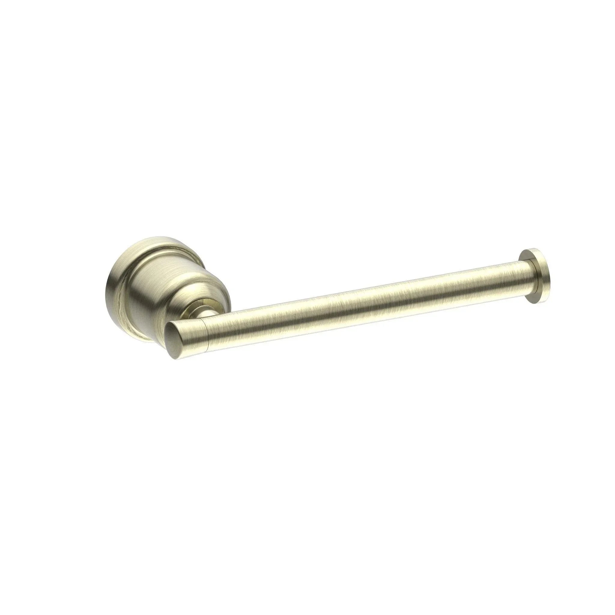 NERO YORK TOILET ROLL HOLDER AGED BRASS - Ideal Bathroom CentreNR6986AB