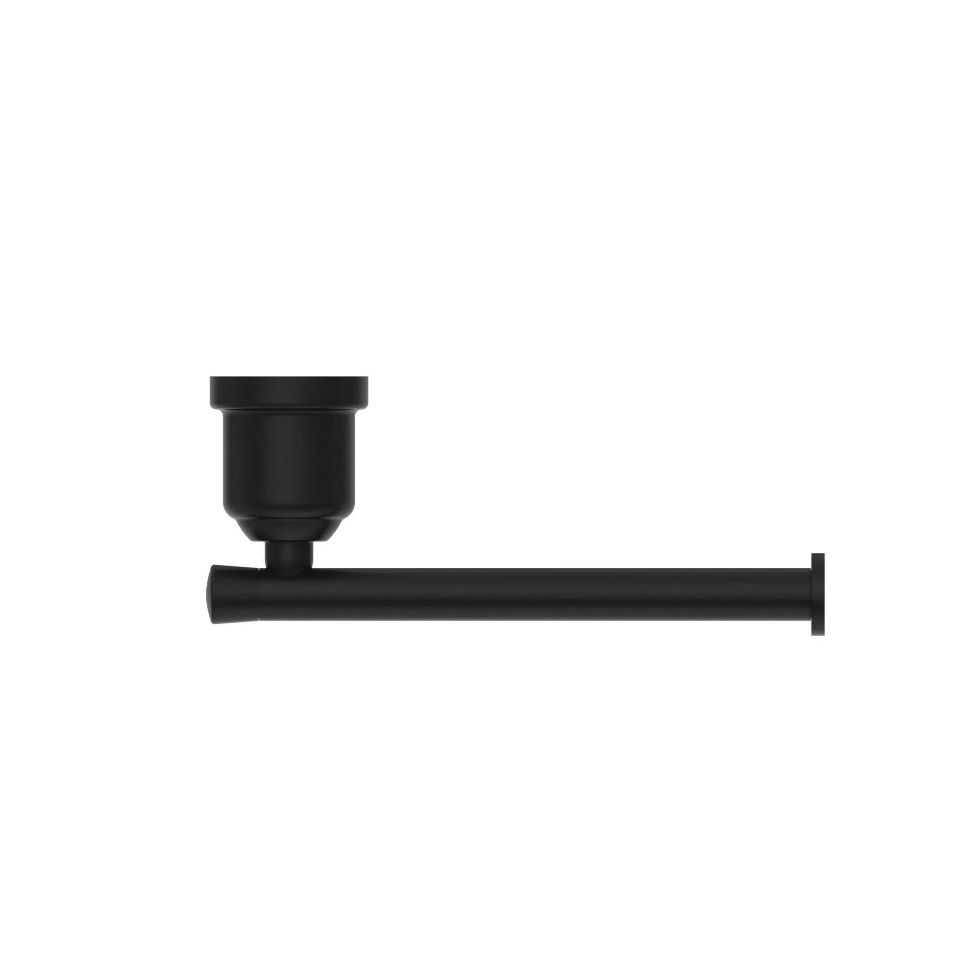 NERO YORK TOILET ROLL HOLDER MATTE BLACK - Ideal Bathroom CentreNR6986MB