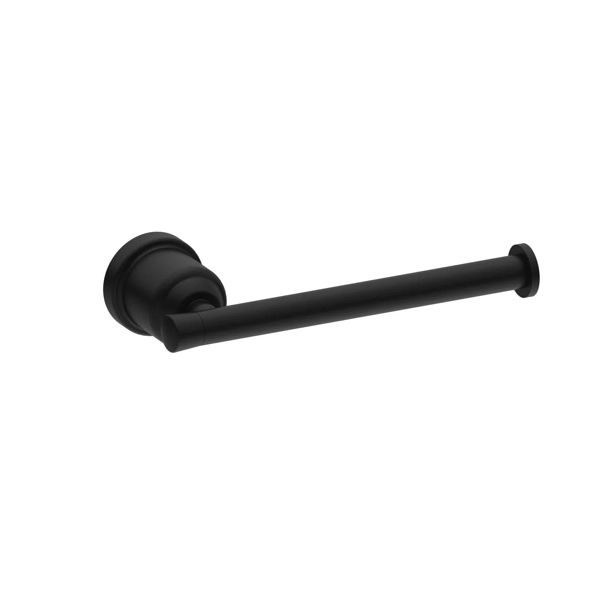NERO YORK TOILET ROLL HOLDER MATTE BLACK - Ideal Bathroom CentreNR6986MB