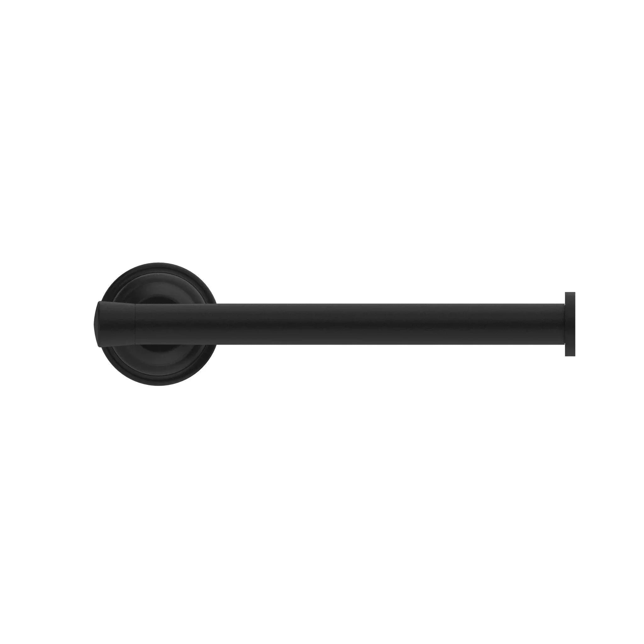 NERO YORK TOILET ROLL HOLDER MATTE BLACK - Ideal Bathroom CentreNR6986MB