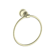 NERO YORK TOWEL RING AGED BRASS - Ideal Bathroom CentreNR6980AB