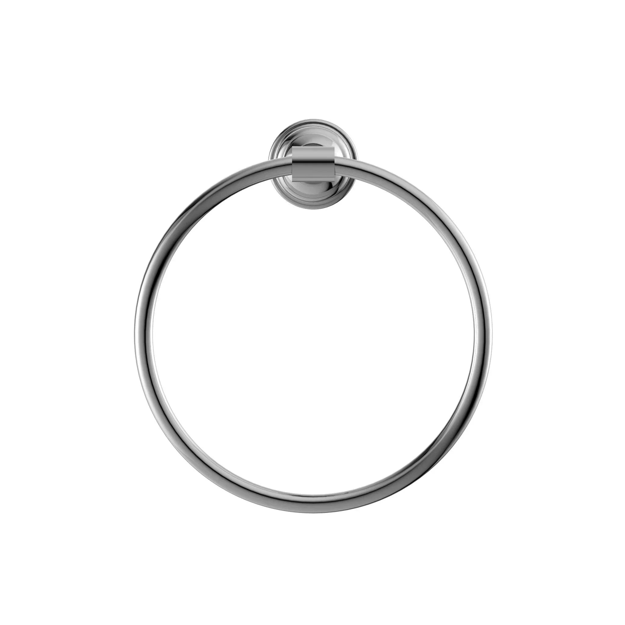 NERO YORK TOWEL RING CHROME - Ideal Bathroom CentreNR6980CH