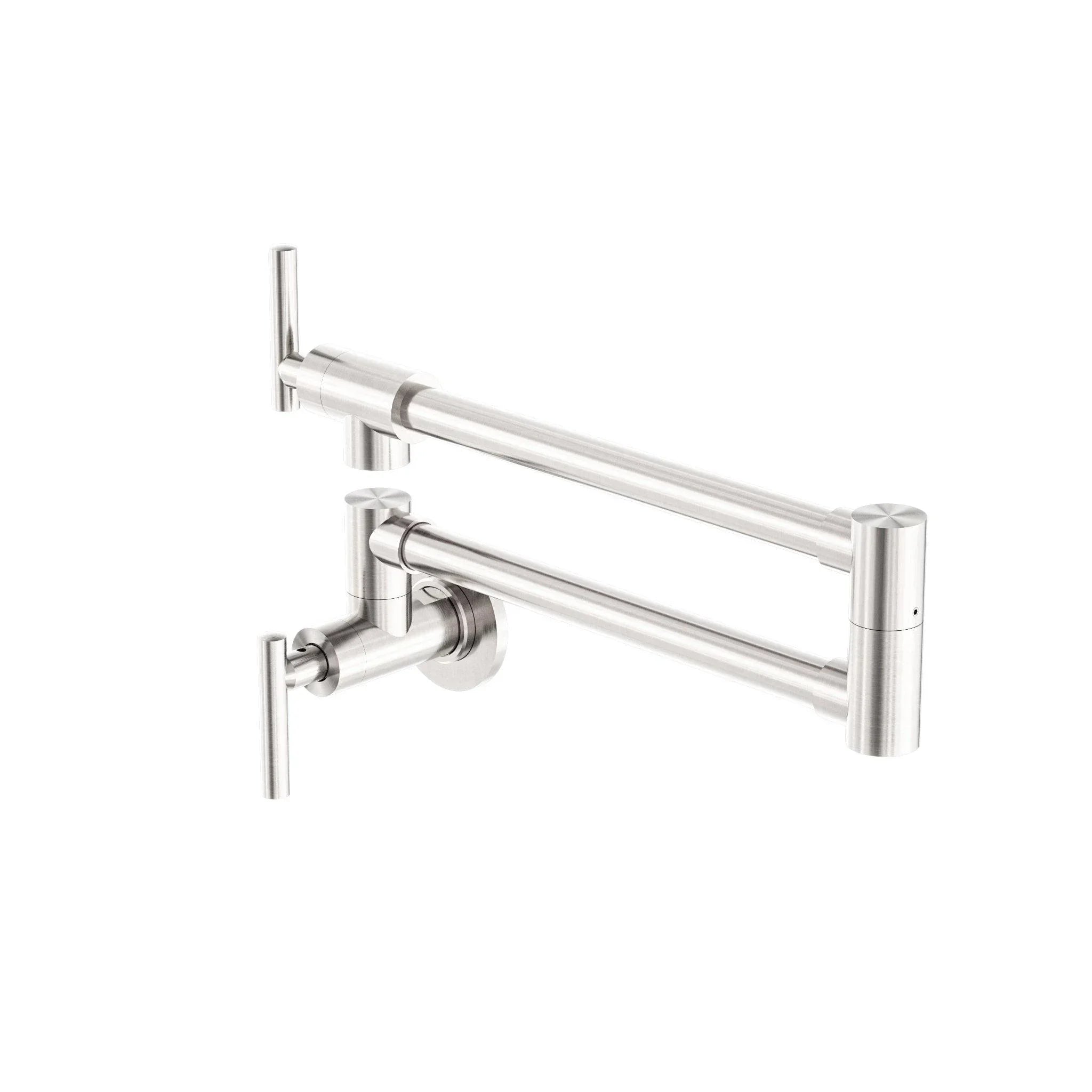 NERO ZEN 316L STAINLESS STEEL POT FILLER BRUSHED NICKEL - Ideal Bathroom CentreNR162203BN