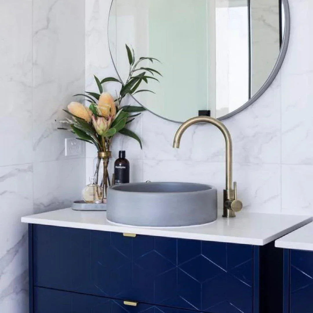 Nood Bowl Above Counter Basin - Ideal Bathroom CentreBL1-1-0-SKSky Grey