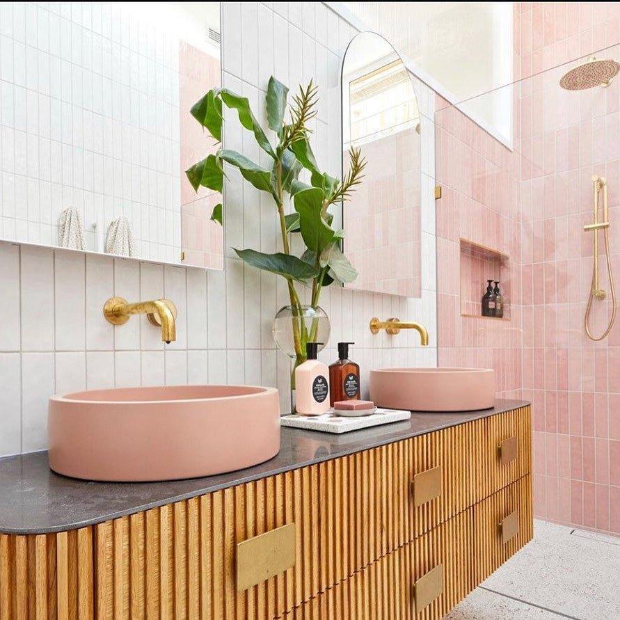 Nood Bowl Above Counter Basin - Ideal Bathroom CentreBL1-1-0-BLBlush Pink