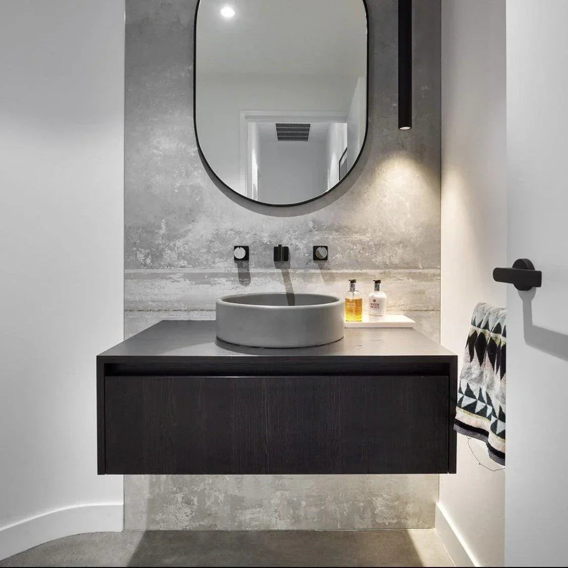 Nood Bowl Above Counter Basin - Ideal Bathroom CentreBL1-1-0-MGMid Tone Grey
