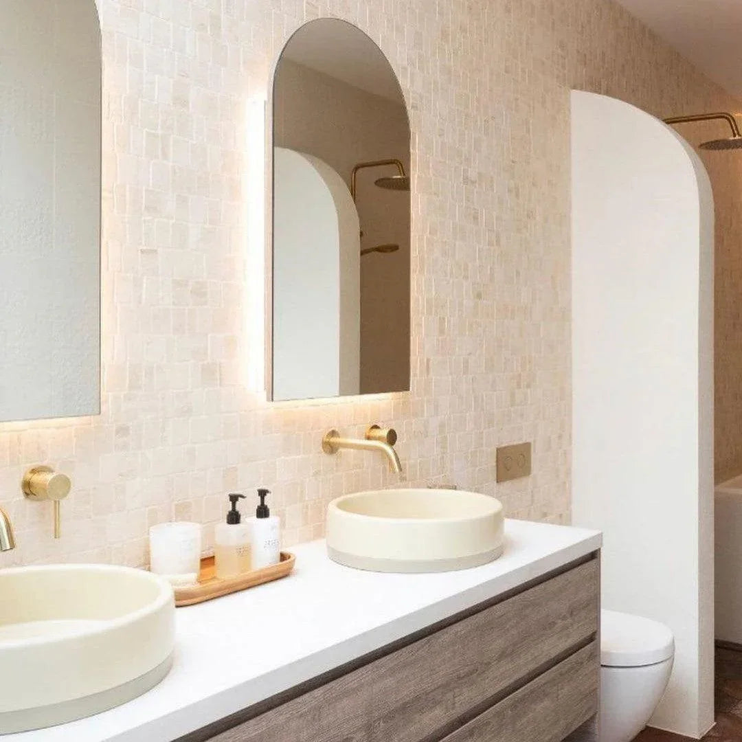 Nood Bowl Above Counter Basin Two Tone - Ideal Bathroom CentreBL1-1-0-SASand