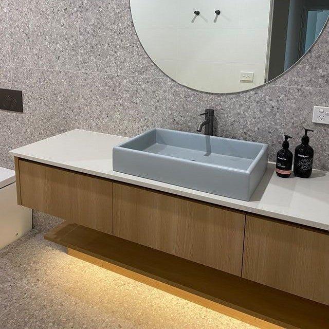 Nood Box Above Counter Basin - Ideal Bathroom CentreBX1-1-0-POPowder Blue
