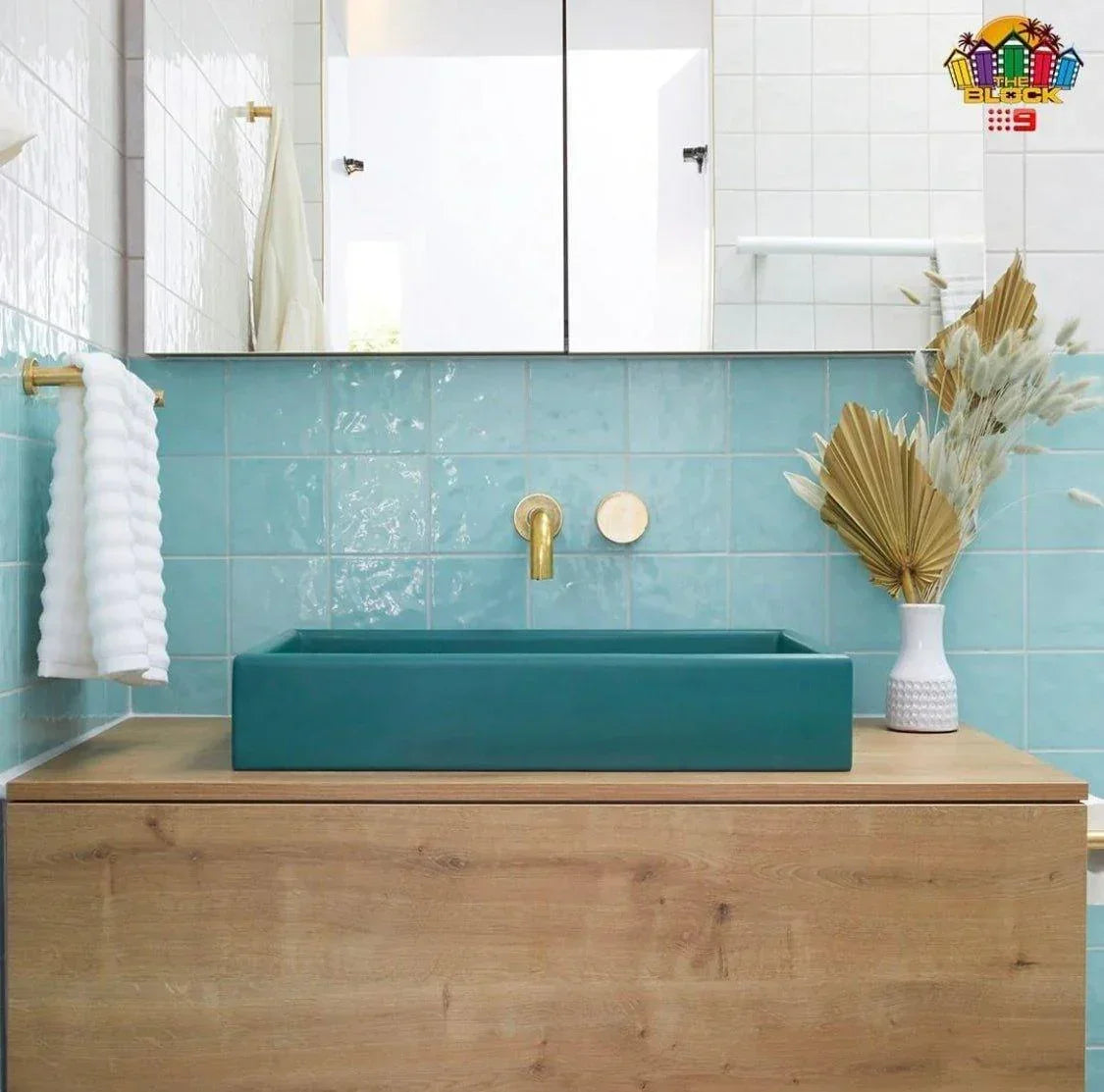 Nood Box Above Counter Basin - Ideal Bathroom CentreBX1-1-0-TETeal