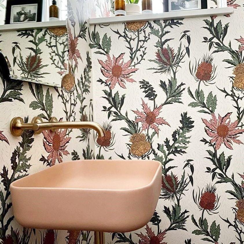 Nood Cube Above Counter Basin - Ideal Bathroom CentreCU1-1-0-PAPastel Peach