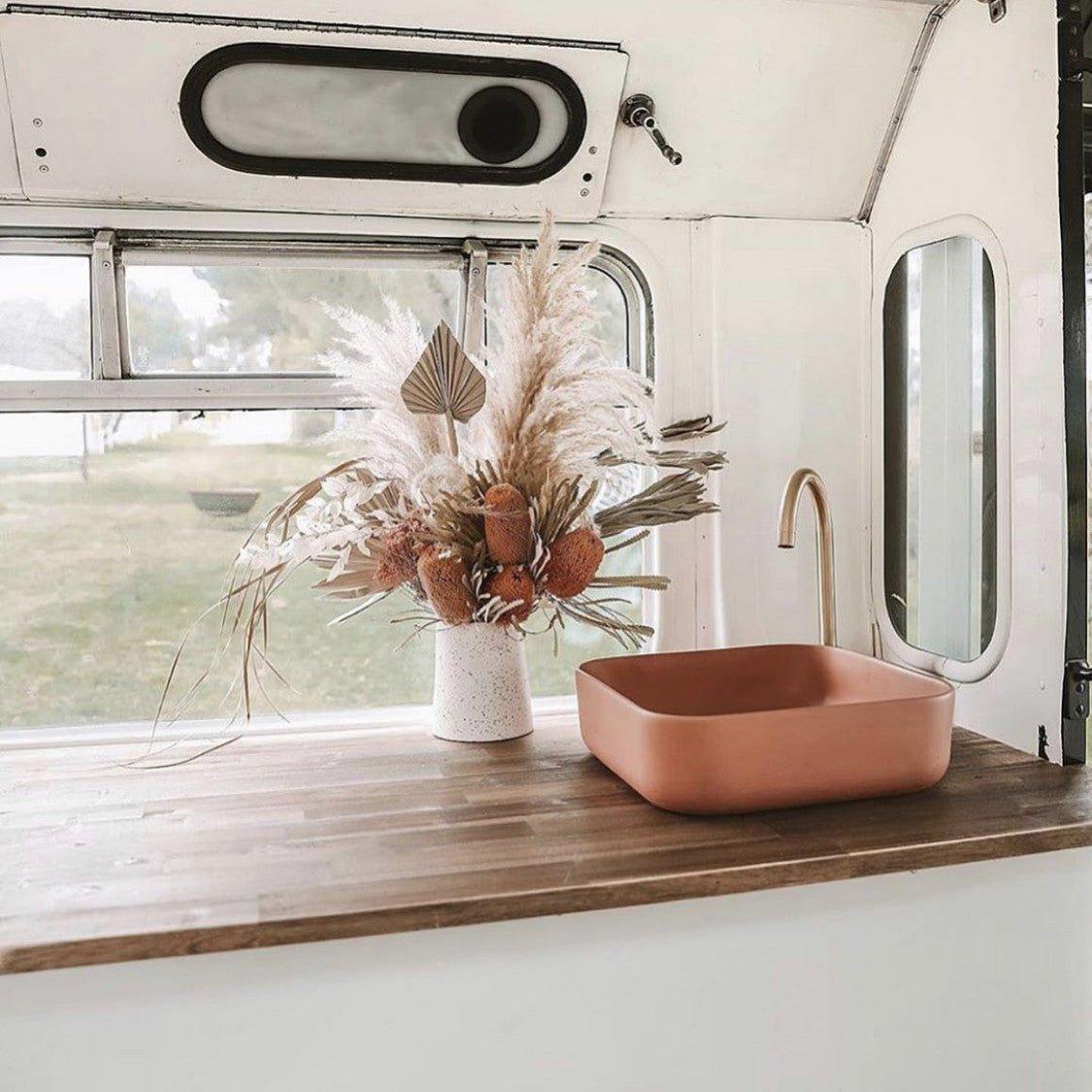 Nood Cube Above Counter Basin - Ideal Bathroom CentreCU1-1-0-MUMusk