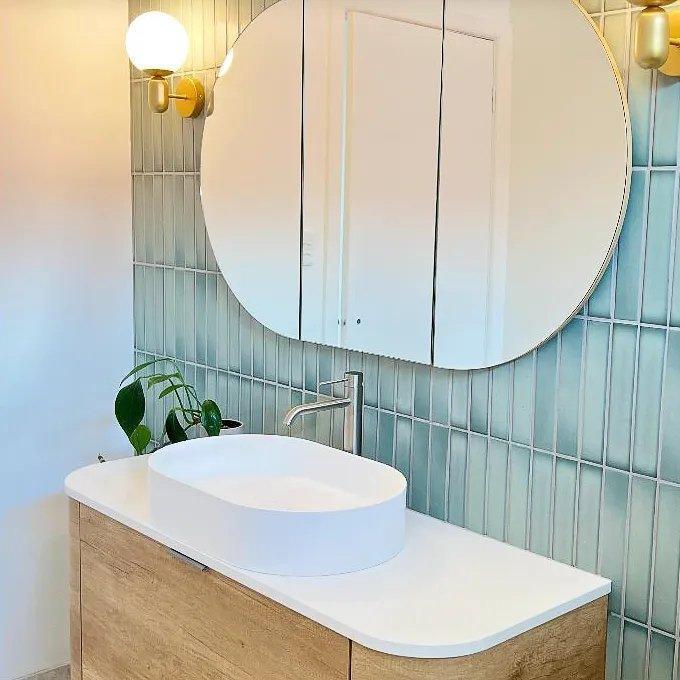 Otti Bondi Wave 1200mm Shaving Cabinet - Ideal Bathroom CentreBOSV1275NNatrual Oak