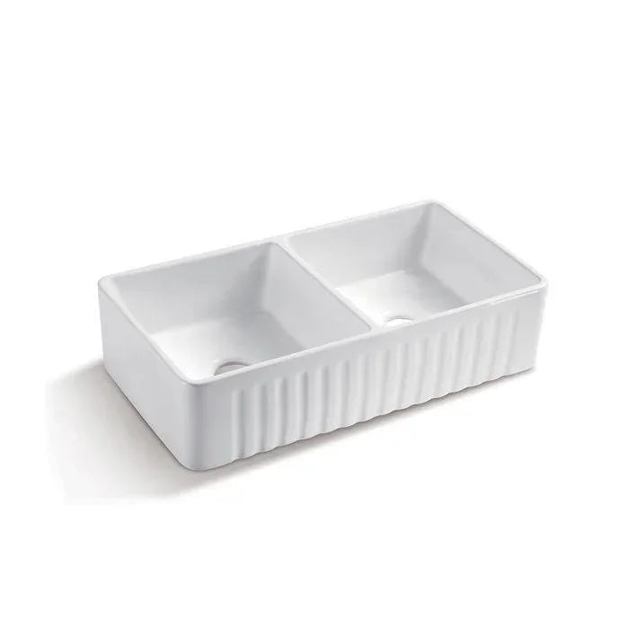 Otti Boston Butler Sink Double Bowl - Ideal Bathroom CentreMC84455