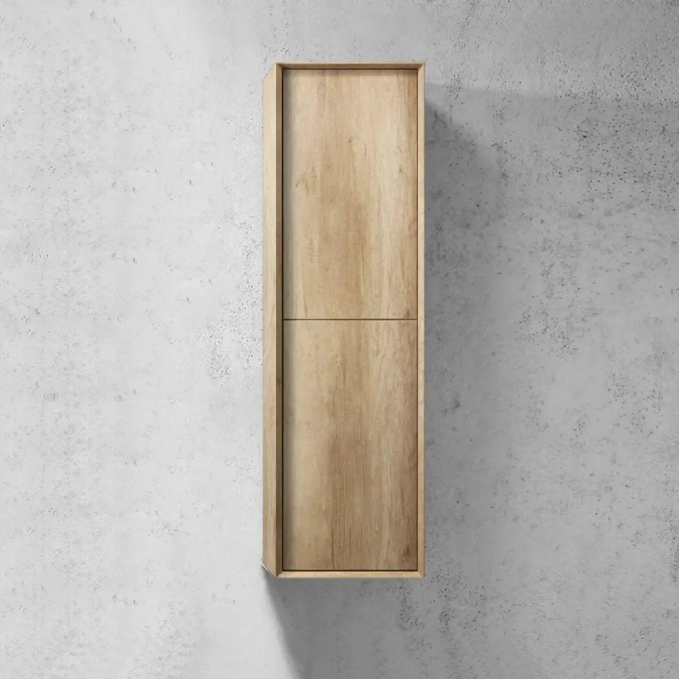 Otti Byron Tall Boy Natural Oak - Ideal Bathroom CentreBYTB