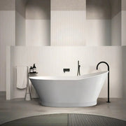 Otti London 1500mm Gloss White Freestanding Bath - Ideal Bathroom CentreALBT-1500
