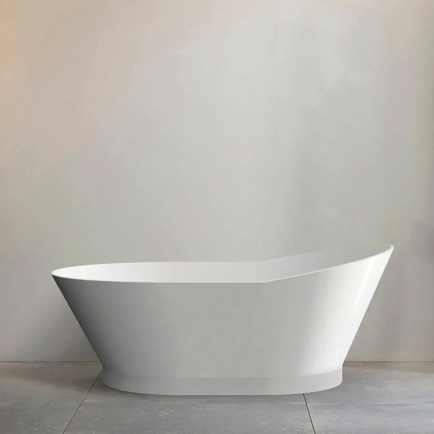 Otti London 1500mm Gloss White Freestanding Bath - Ideal Bathroom CentreALBT-1500