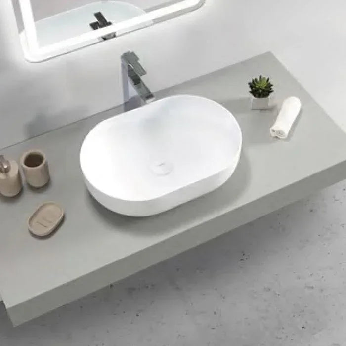 Otti Portofino Solid Surface Basin - Ideal Bathroom CentreSSB5035
