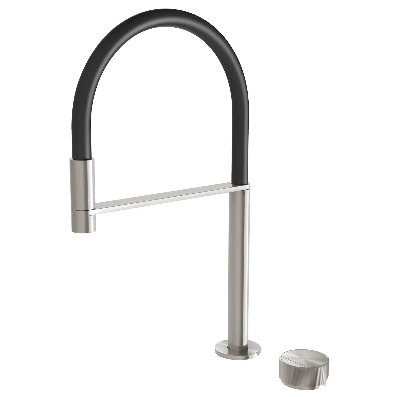 Phoenix Axia Hob Sink Mixer Set Flexible Hose 230mm - Ideal Bathroom Centre117-7570-40Brushed Nickel