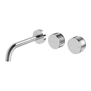 Phoenix Axia Wall Basin/ Bath Curved Oulet Hostess Set 180mm - Ideal Bathroom Centre117-1125-00Chrome