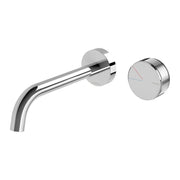 Phoenix Axia Wall Basin/ Bath Curved Oulet Mixer Set 180mm - Ideal Bathroom Centre117-7815-00Chrome