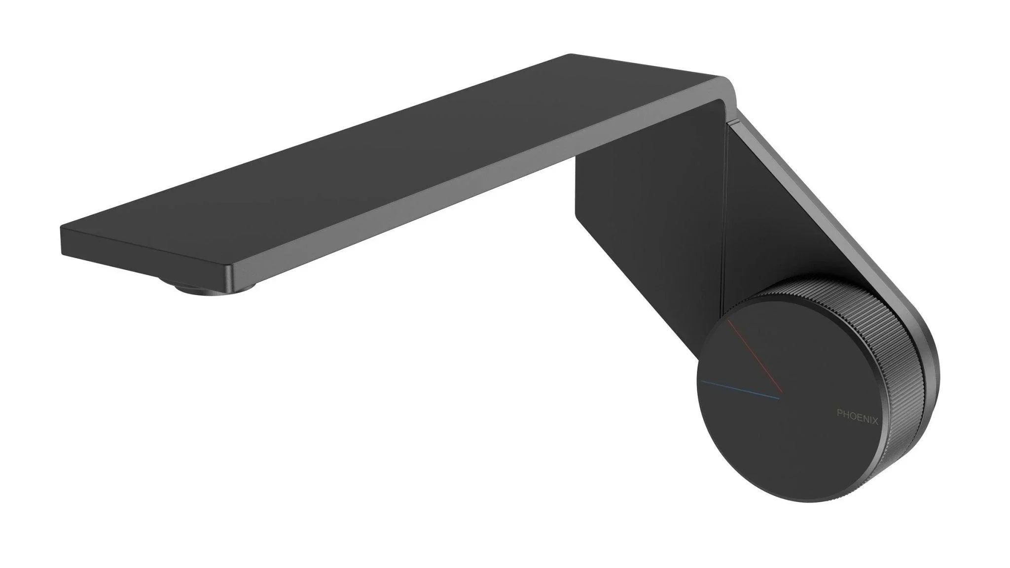 Phoenix Axia Wall Basin/ Bath Mixer Set 200mm - Ideal Bathroom Centre117-7810-10Matte Black