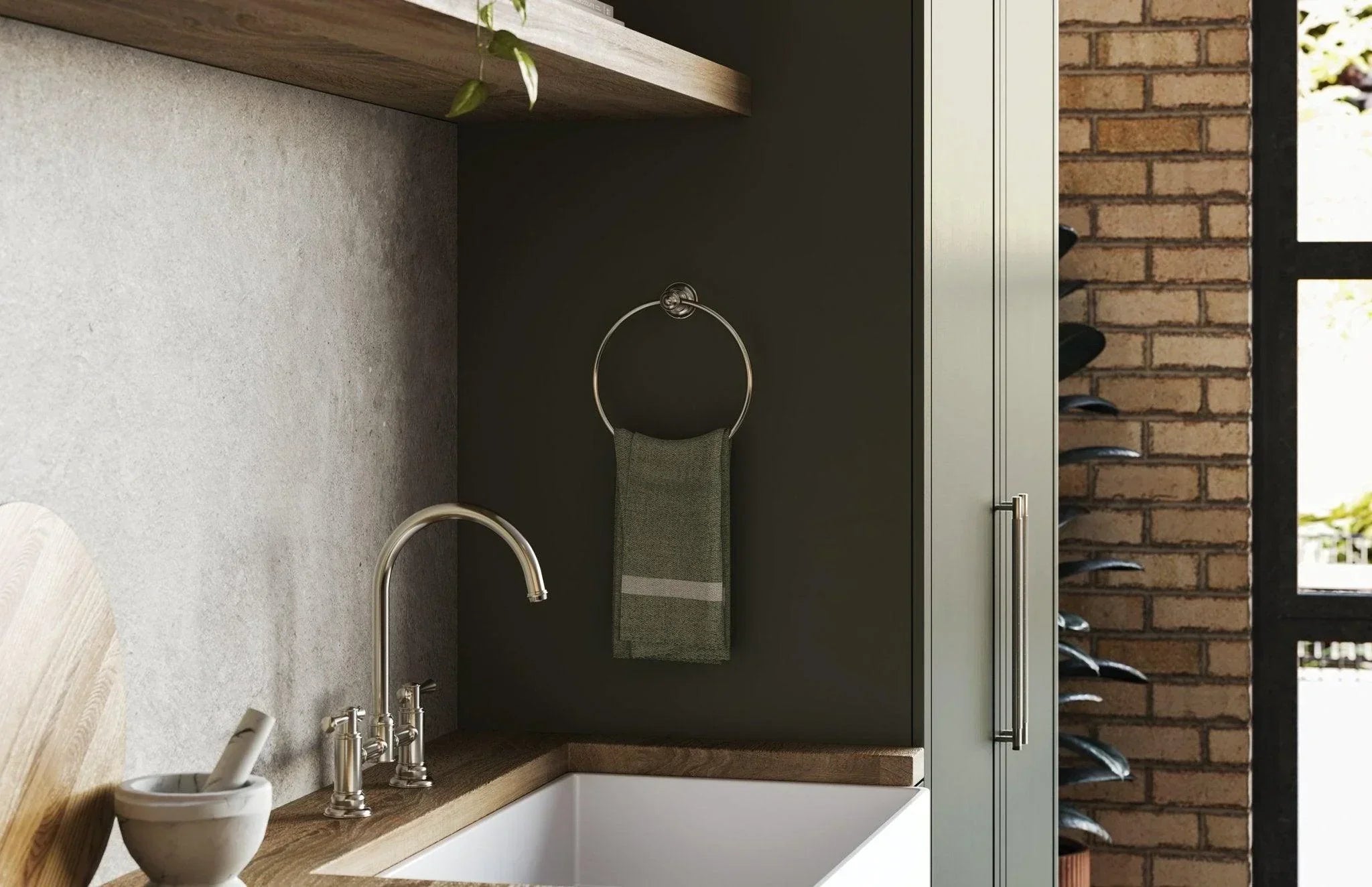 Phoenix Cromford Exposed Sink Set - Ideal Bathroom Centre134-1070-12Brushed Gold