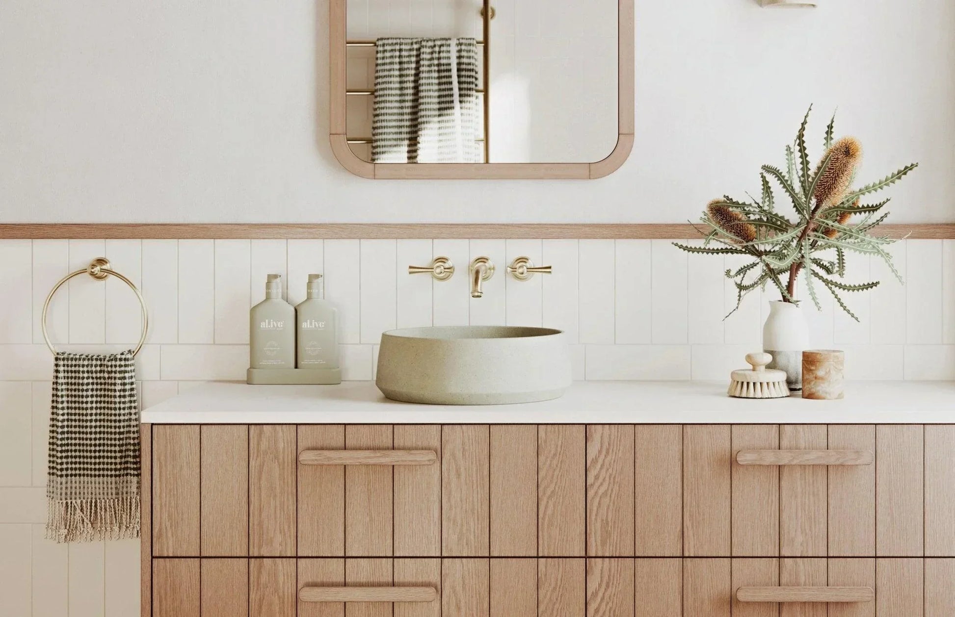 Phoenix Cromford Wall Top Assemblies - Ideal Bathroom Centre134-0600-12Brushed Gold