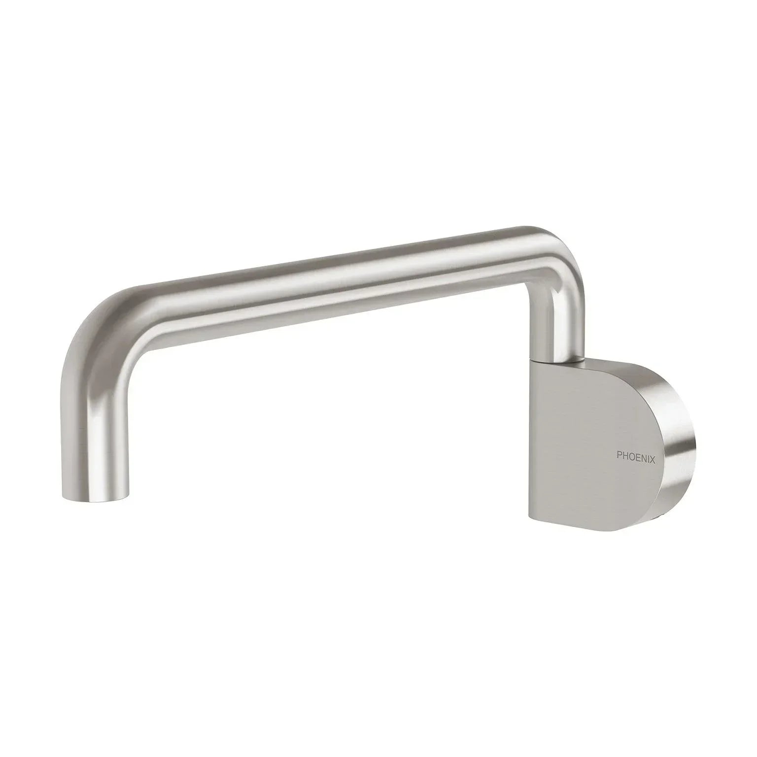 Phoenix Designer Swivel Bath Outlet 230mm Round - Ideal Bathroom Centre121-0880-40Brushed Nickel
