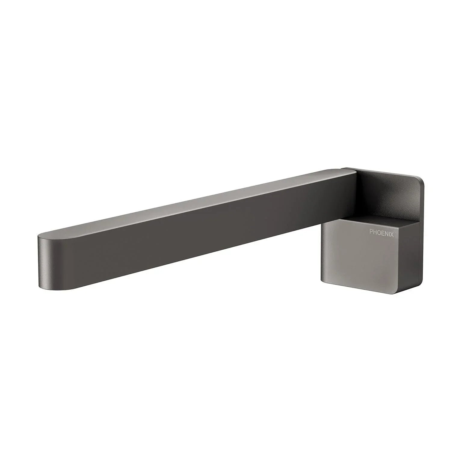 Phoenix Designer Swivel Bath Outlet 230mm Squareline - Ideal Bathroom Centre121-0881-30Gun Metal