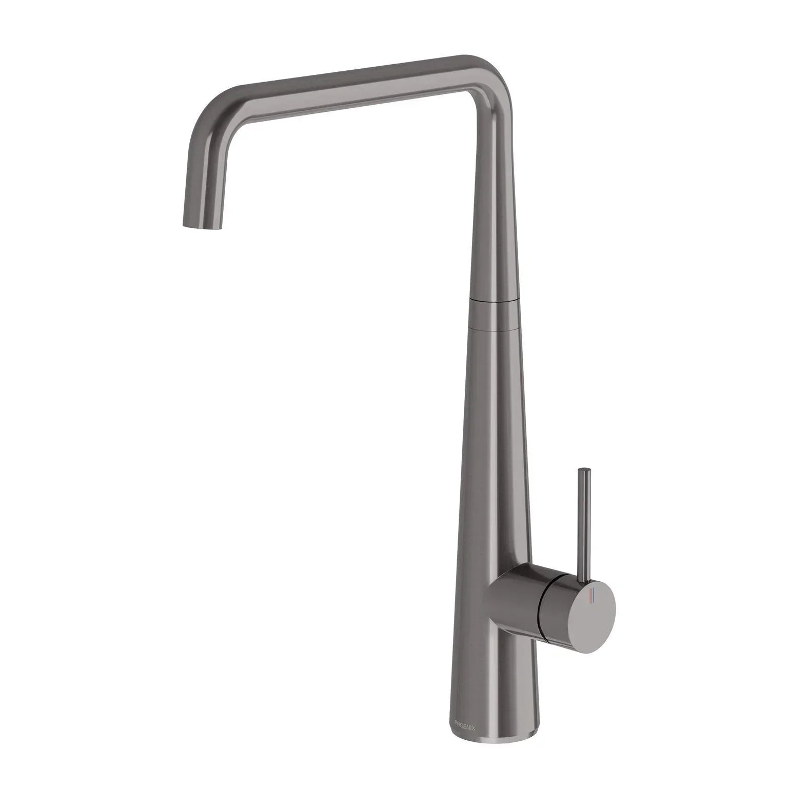Phoenix Erlen Sink Mixer 200mm Squareline - Ideal Bathroom Centre132-7340-31Brushed Carbon