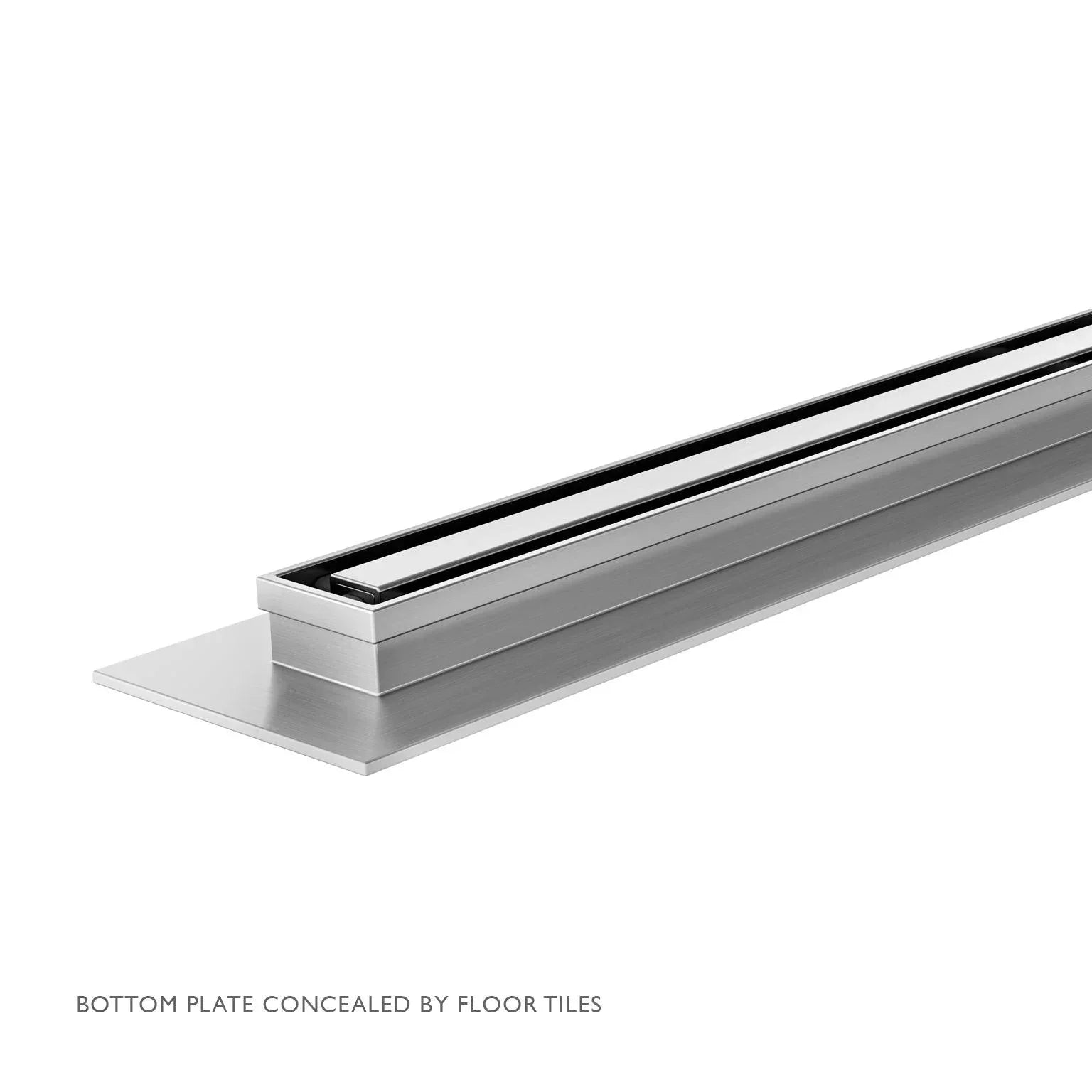 Phoenix Flat Slimline Channel Drain - Ideal Bathroom Centre205-4413-10Matte Black600mm