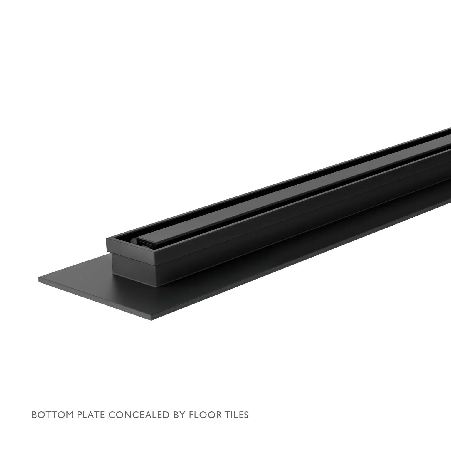 Phoenix Flat Slimline Channel Drain - Ideal Bathroom Centre205-4413-10Matte Black600mm