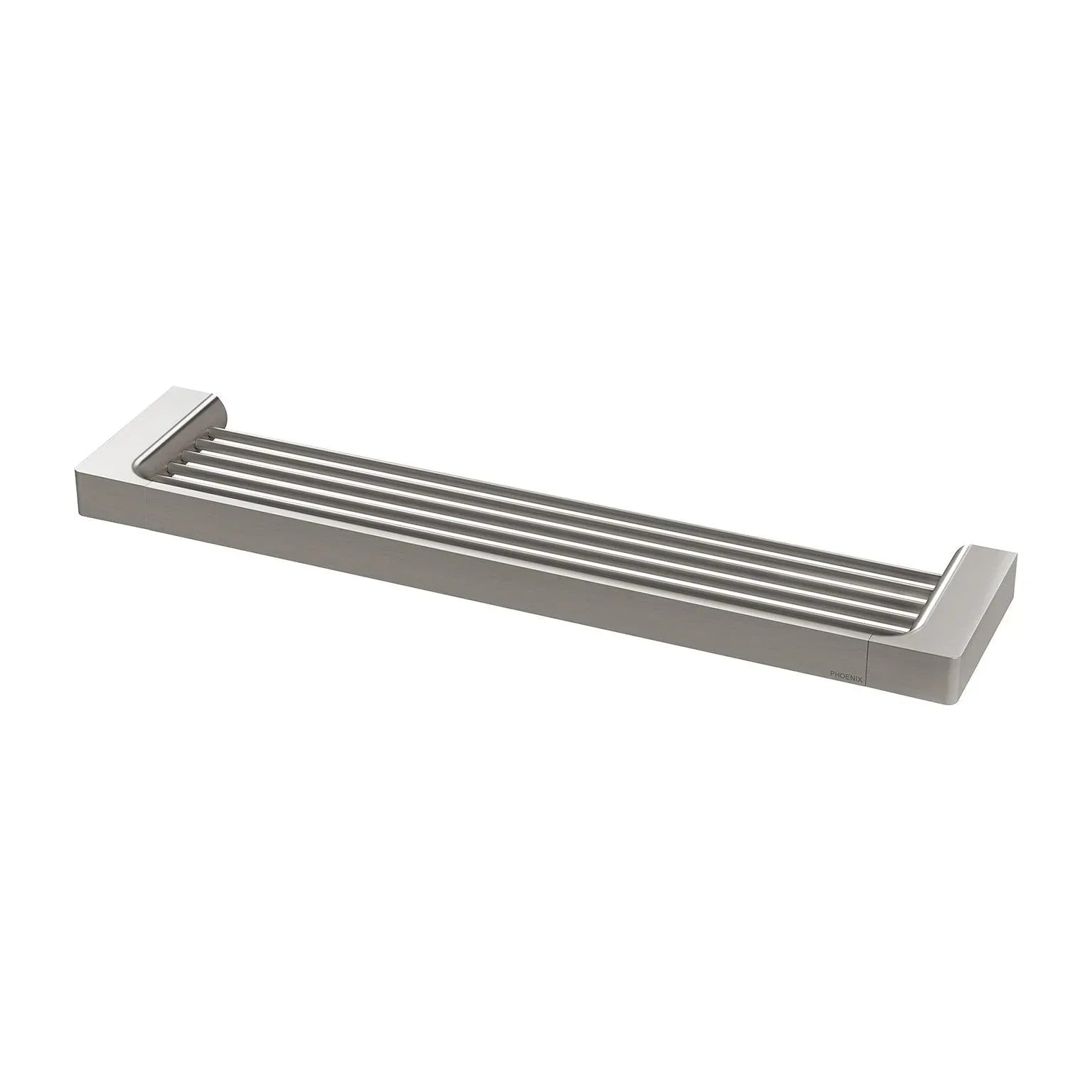 Phoenix Gloss Shower Shelf - Ideal Bathroom CentreGS896-40Brushed Nickel