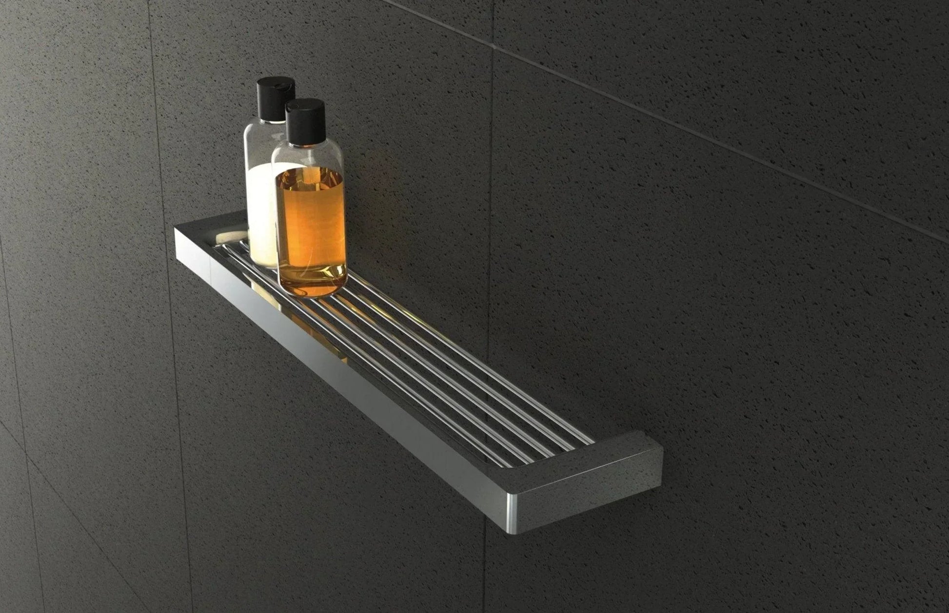 Phoenix Gloss Shower Shelf - Ideal Bathroom CentreGS896-12Brushed Gold