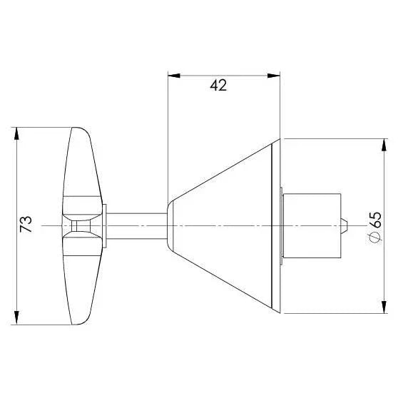 Phoenix Ivy Wall Top Assemblies - Ideal Bathroom Centre660W CHR