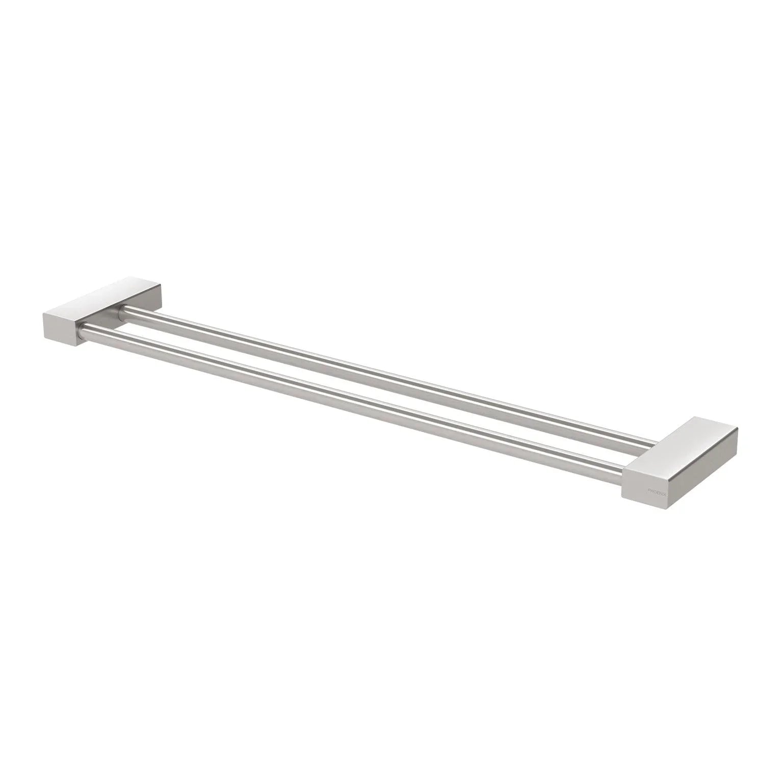 Phoenix Lexi MKII Double Towel Rail 600mm - Ideal Bathroom Centre123-8110-40Brushed Nickel