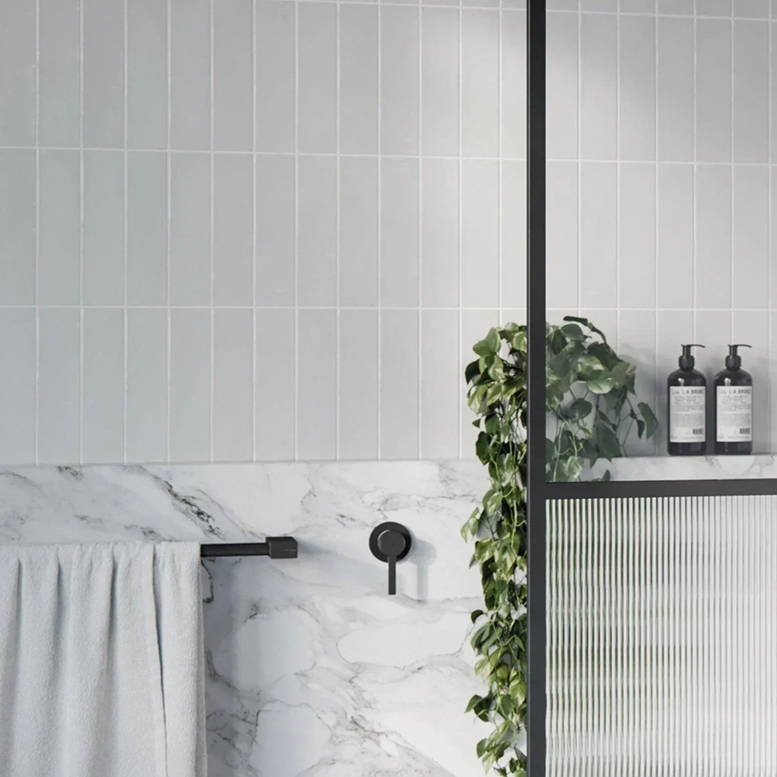 Phoenix Lexi MKII Single Towel Rail 600mm - Ideal Bathroom Centre123-8010-40Brushed Nickel