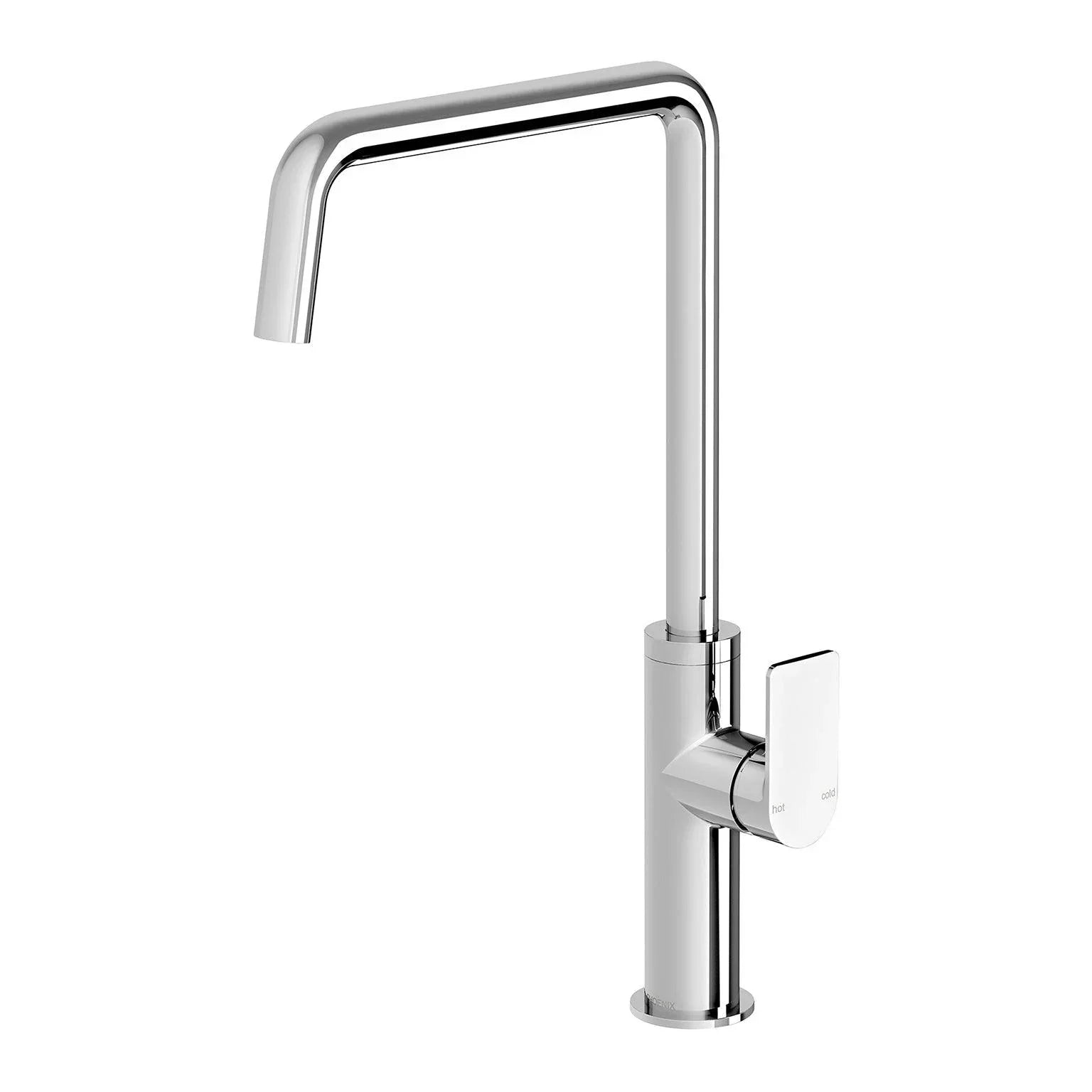 Phoenix Mekko Sink Mixer 190mm Squareline - Ideal Bathroom Centre115-7300-00Chrome
