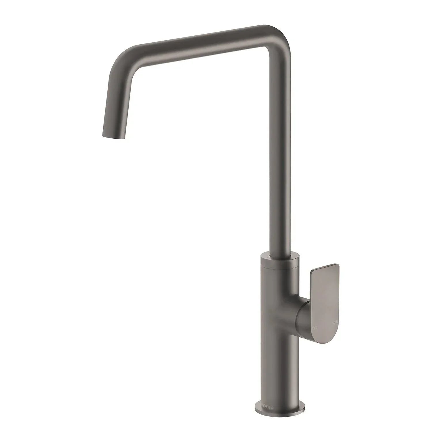 Phoenix Mekko Sink Mixer 190mm Squareline - Ideal Bathroom Centre115-7300-30Gun Metal