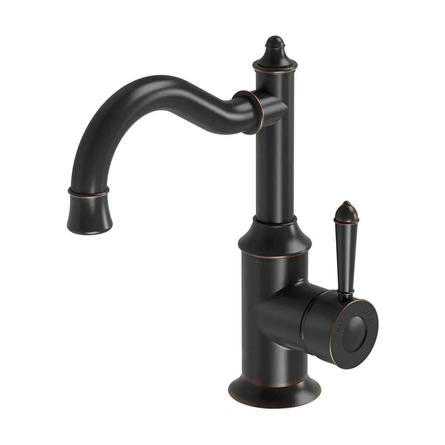 Phoenix Nostalgia Basin Mixer 160mm Shepherds Crook - Ideal Bathroom CentreNS748-33Antique Black