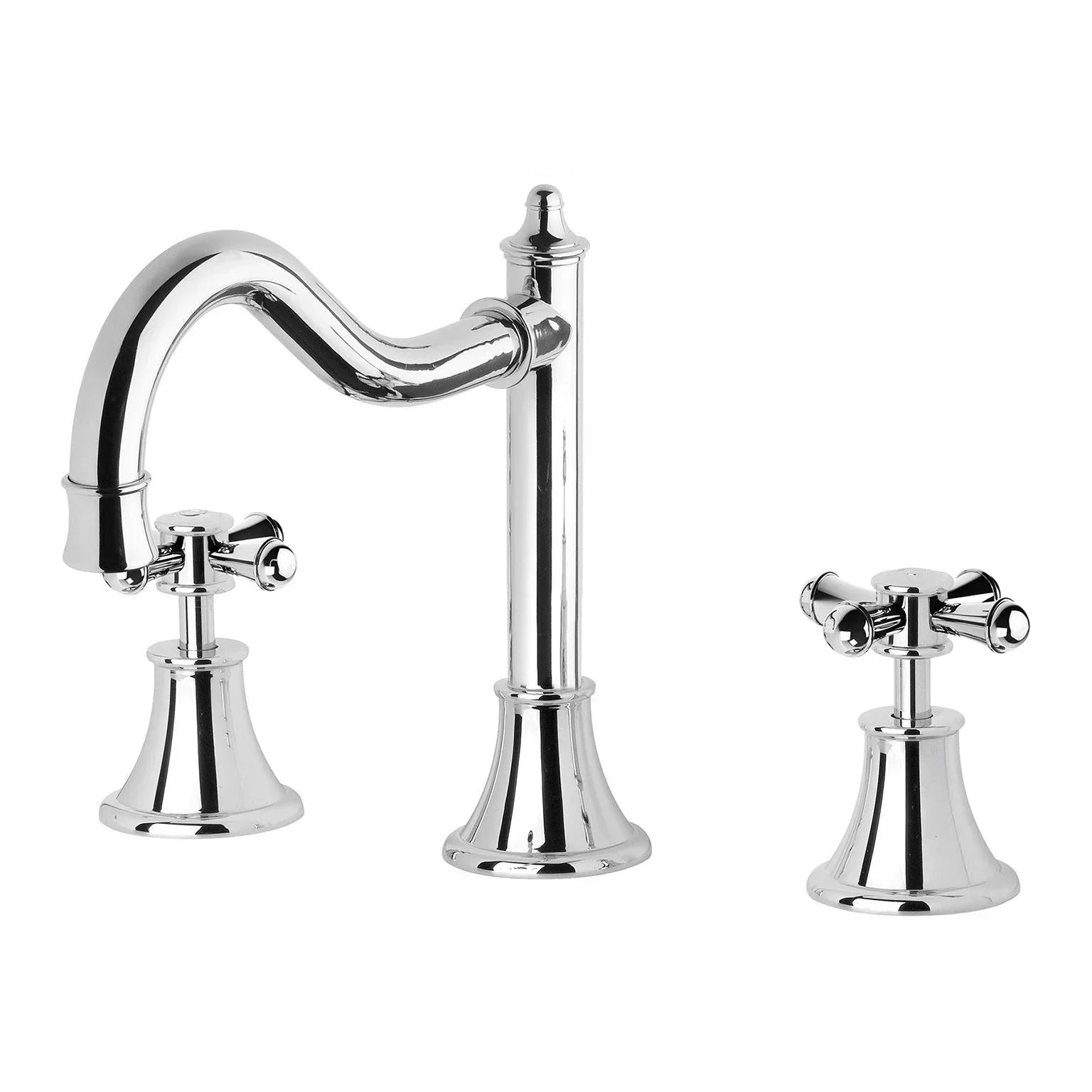 Phoenix Nostalgia Basin Set Shepherds Crook - Ideal Bathroom CentreNS104 CHR