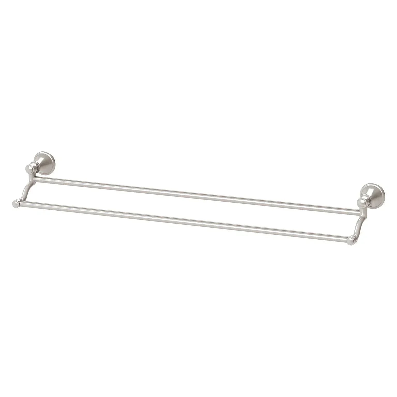 Phoenix Nostalgia Double Towel Rail 760mm - Ideal Bathroom CentreNS811-40Brushed Nickel